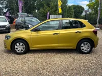 Used VW Polo S 65 HP (47 kW) 2018 Yellow Hatchback