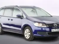 Used VW Sharan SE 150 HP (110 kW) 2020 Blue MPV