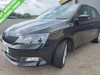 Used Skoda Fabia SE L 110 HP (80 kW) 2015 Black Hatchback