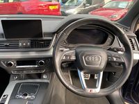 Used Audi Q5 S-Line 252 HP (185 kW) 2018 Blue SUV