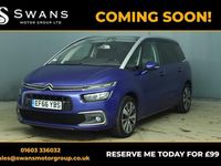 Used Citroën Grand C4 Picasso Flair 120 HP (88 kW) 2016 Blue MPV
