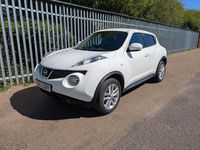 Used Nissan Juke Acenta 2013 White SUV