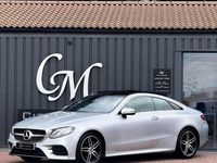 Used Mercedes E220 AMG Line Premium 194 HP (142 kW) 2017 Silver Coupe