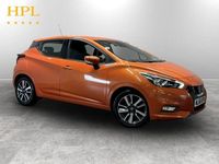 Used Nissan Micra Acenta 90 HP (66 kW) 2018 Orange Hatchback