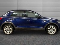 Used VW T-Roc SE 113 HP (83 kW) 2019 Blue SUV