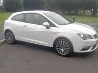 Used Seat Ibiza CONNECT 2016 White Hatchback