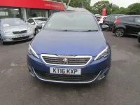 Used Peugeot 308 GT-line 147 HP (108 kW) 2016 Blue Hatchback