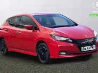 Used Nissan Leaf 360º 160 kW (218 HP) 2022 Red Hatchback