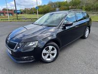 Used Skoda Octavia SE Technology 115 HP (84 kW) 2018 Black Estate