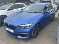 Used BMW M140 M Sport 335 HP (246 kW) 2018 Blue Hatchback