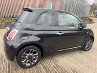 Gebraucht Fiat 500 S 69 PS (50 kW) 2014 Schwarz Kleinwagen