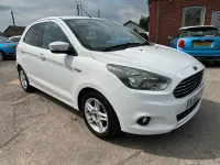 Used Ford Ka Plus Zetec 85 HP (62 kW) 2016 White Hatchback