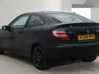 Begagnad Mercedes C180 SE 2006 Svart Sportkupé