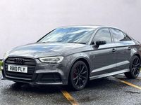 Used Audi A3 Black Edition 150 HP (110 kW) 2018 Grey Sedan