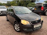Used VW Polo Match 60 HP (44 kW) 2008 Black Hatchback