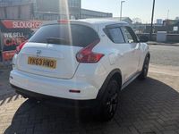 Used Nissan Juke N-TEC 2013 White SUV