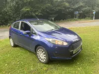 Used Ford Fiesta Style 75 HP (55 kW) 2014 Blue Hatchback