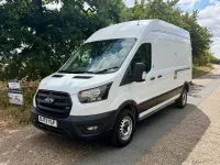 Used Ford Transit S 130 HP (95 kW) 2023 White Van