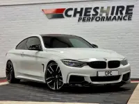 Usado BMW 430 M Sport 254 CV (186 kW) 2015 Blanco Coupe
