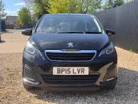 Second-hand Peugeot 108 Active 68 CP (50 kW) 2015 Negru Hatchback