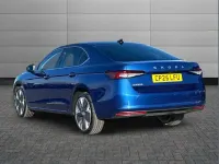 Used Skoda Superb SE L 150 HP (110 kW) 2025 Cobalt blue metallic Hatchback
