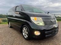 Used Nissan Elgrand 2008 Black MPV