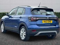 Used VW T-Cross SE 110 HP (80 kW) 2021 Blue SUV