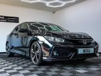 Used Honda Civic SR 129 HP (94 kW) 2017 Black Hatchback