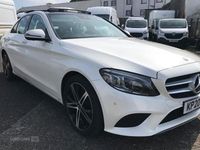 Used Mercedes C220 Sport Edition 2020 White Sedan