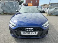 Used Audi A4 Black Edition 2020 Blue Sedan