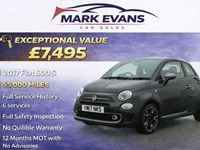 Usado Fiat 500 S 69 HP (50 kW) 2017 Preto Citadino