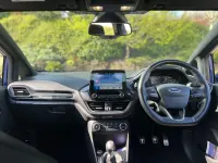 Begagnad Ford Fiesta ST-Line 140 HK (102 kW) 2018 Blå Halvkombi