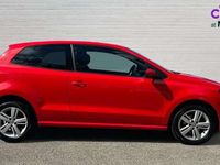 Used VW Polo Edition 60 HP (44 kW) 2017 Red Hatchback