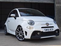 Used Abarth 595 Turismo 165 HP (121 kW) 2018 White Hatchback