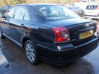 Used Toyota Avensis 129 HP (94 kW) 2008 Black Sedan