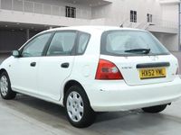 Used Honda Civic S 2002 White Hatchback