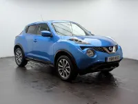 Begagnad Nissan Juke Tekna 113 HK (83 kW) 2019 Blå SUV