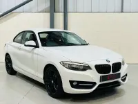 Usado BMW 220 Sport Line 190 CV (139 kW) 2014 Blanco Coupe