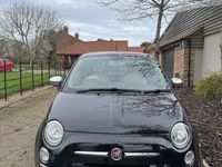 Used Fiat 500 Lounge 2014 Black Hatchback