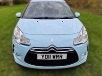 Used Citroën DS3 95 HP (69 kW) 2011 Blue Hatchback