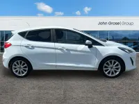 Used Ford Fiesta Titanium 2017 White Hatchback