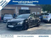 Used Mercedes CLA220 Shooting Brake AMG 177 HP (130 kW) 2016 Black Estate