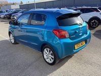 Used Mitsubishi Mirage 79 HP (58 kW) 2016 Blue Hatchback