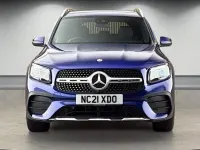 Used Mercedes GLB200 AMG line 163 HP (119 kW) 2021 Galaxy blue SUV