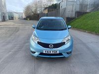 Used Nissan Note S 98 HP (72 kW) 2014 Blue Hatchback
