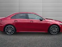 Used Mercedes A35 AMG Premium 302 HP (222 kW) 2022 Patagonia red Sedan