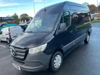 Used Mercedes Sprinter Premium 2023 Black Van
