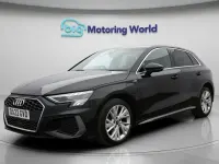 Used Audi A3 Sportback S-Line 204 HP (150 kW) 2022 Black Hatchback