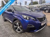 Used Peugeot 3008 GT-line 130 HP (95 kW) 2018 Blue Hatchback