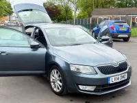 Used Skoda Octavia Elegance 110 HP (80 kW) 2014 Grey Estate
